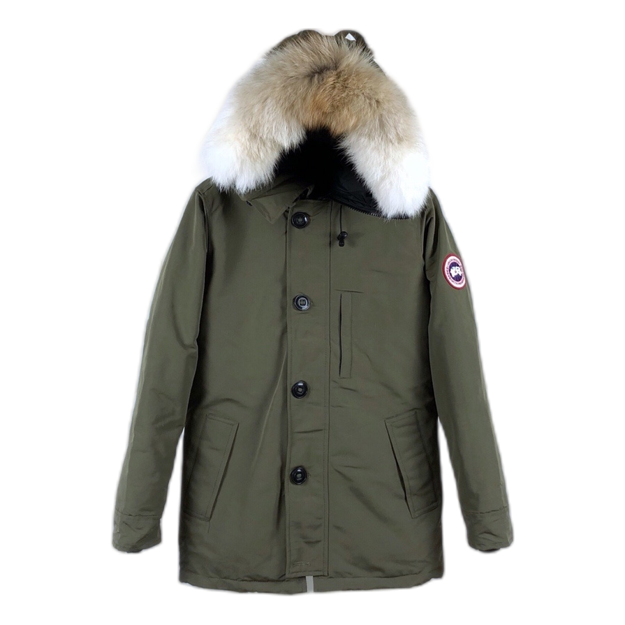 Canada Goose Chateau Fur-Trim Parka in Military Green