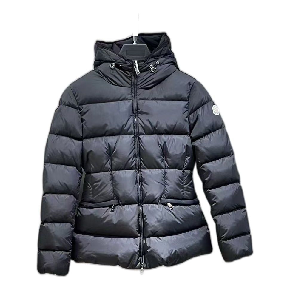 Moncler Drawstring-Hood Fitted Puffer Jacket