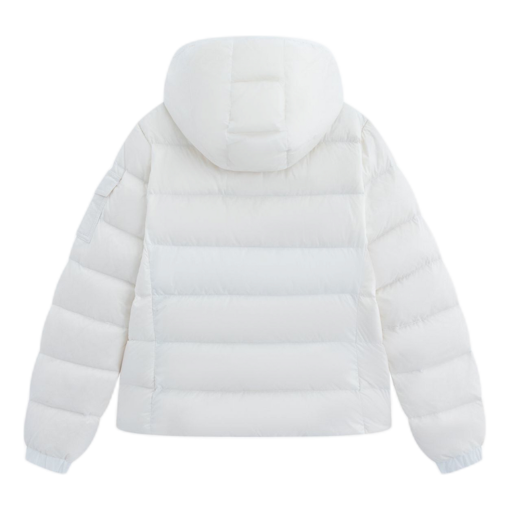 Moncler Gles Fitted Hooded Puffer Jacket
