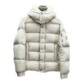 Prada Hooded Puffer Jacket with Sleeve Pouch